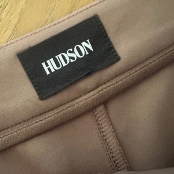 HUDSON Reconstructed Skirt in Deep Taupe - Picture 4 of 11